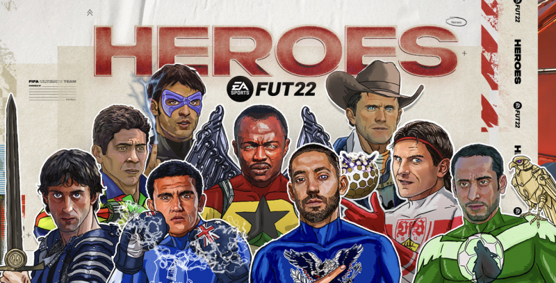 Fifa 22: presentati i nuovi eroi fut , campioni del passato.