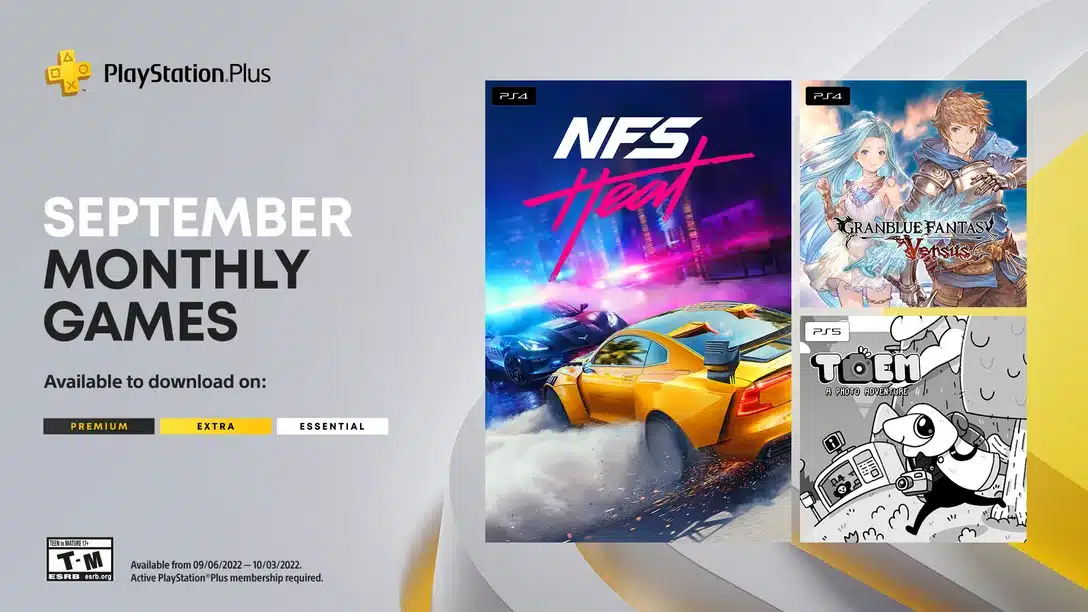 Sony Playstation Plus svelati i giochi gratis di settembre per PS4 e PS5